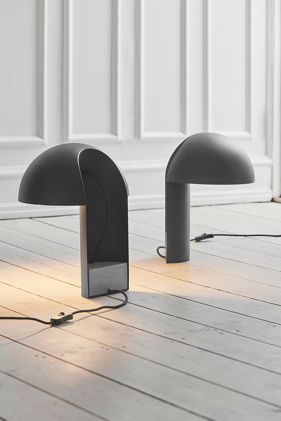 Leery Stolna Lampa 40 cm bijela