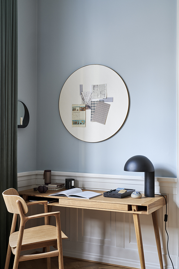 Leery Lampe de Table 40 cm, blanche