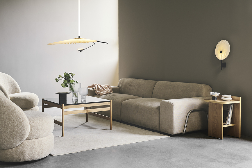 Liris Lampe Murale 45,5 cm, laiton