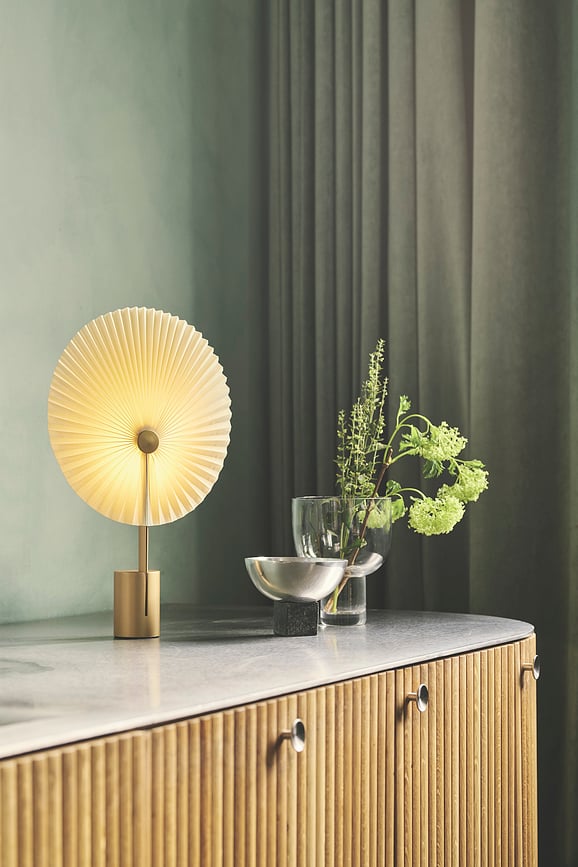 Liris Lampa stolna bežična 45 cm crna