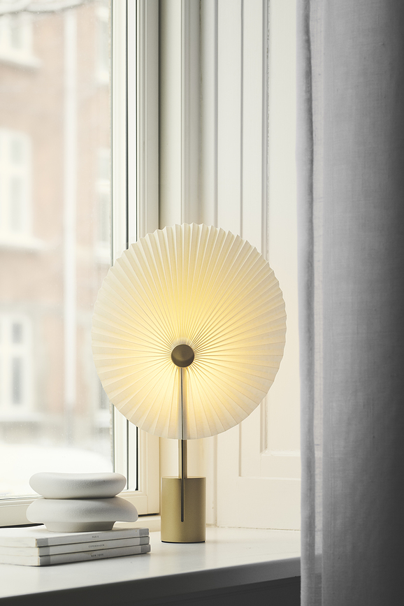 Liris Lampe de Table sans fil, 45 cm, noire