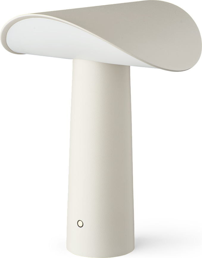 Lium Lampa stolna bežična toplo siva