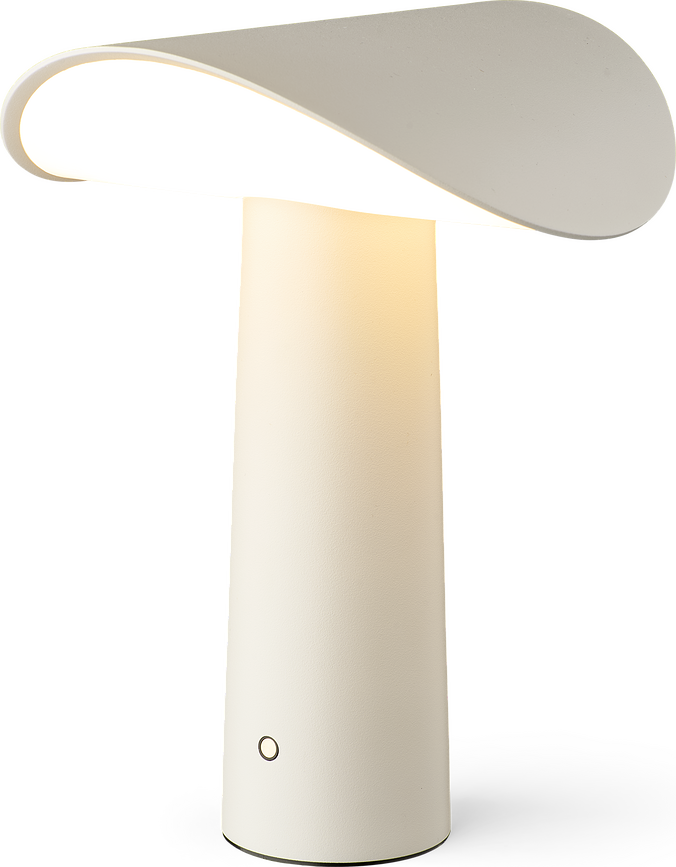 Lium Lampe de Table sans fil, chromée