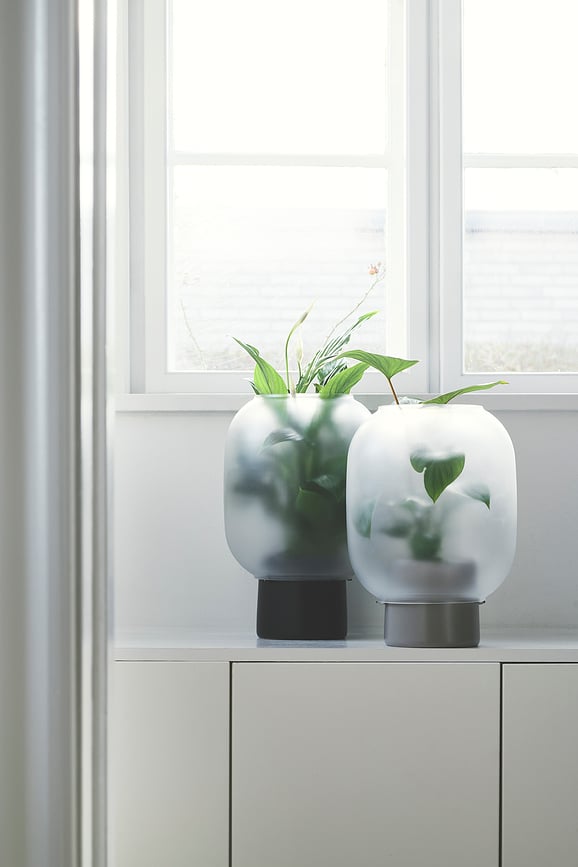 Maceta Nebl 26 cm, gris