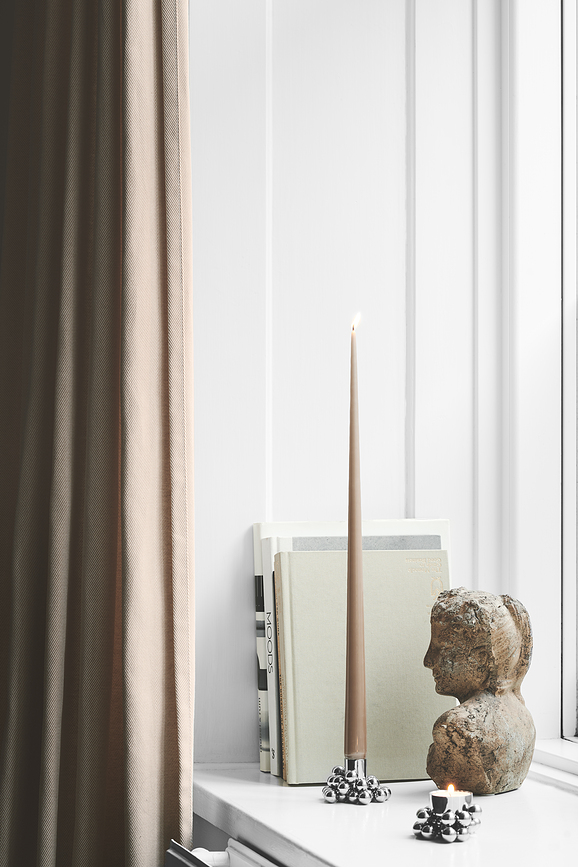 Molekyl Bougeoir Chauffe-Plat magnétique, en laiton