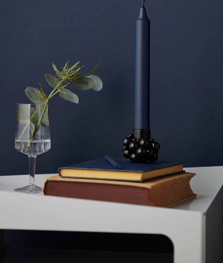 Molekyl Svijećnjak magnetski krom za klasičnu svijeću