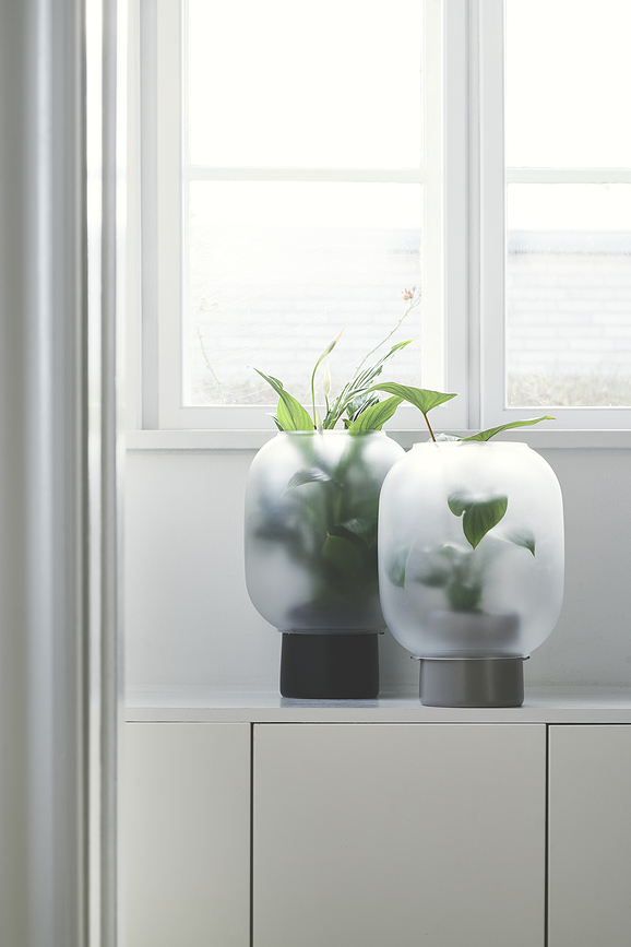 Nebl Pot de Fleurs 26 cm, gris