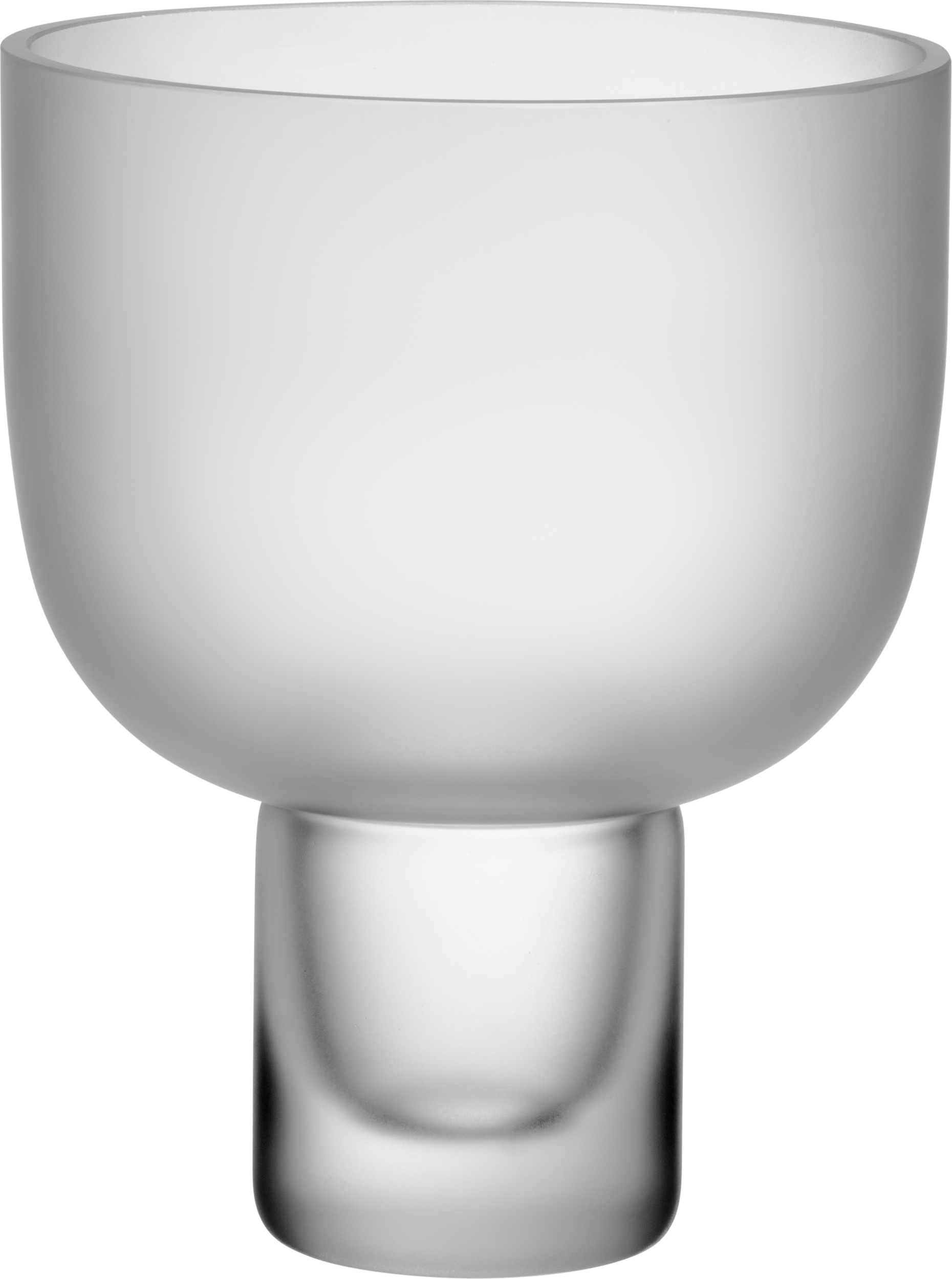 Nebl Vase 18 cm gefrostet