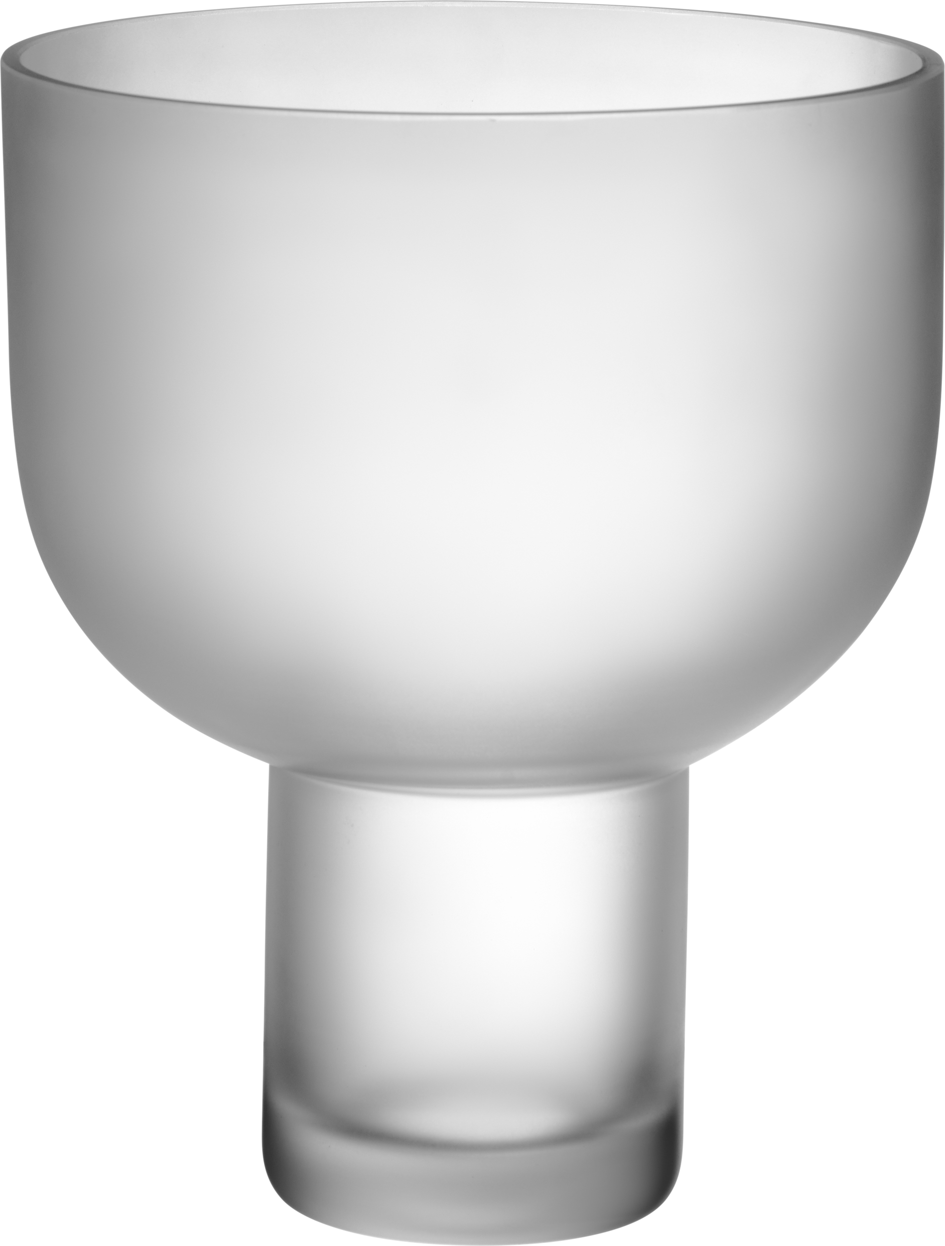 Nebl Vase 24,5 cm gefrostet