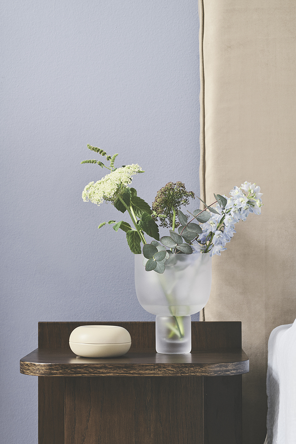 Nebl Vase 18 cm, givré