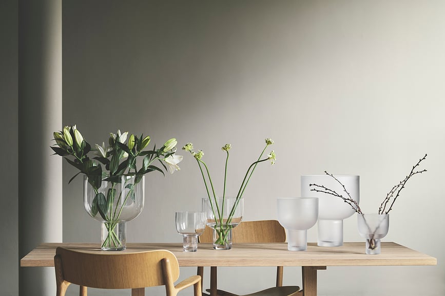 Nebl Vaza 35 cm prozirna