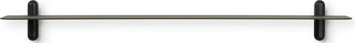 Nivo G Wandregal 64 cm schwarze Esche