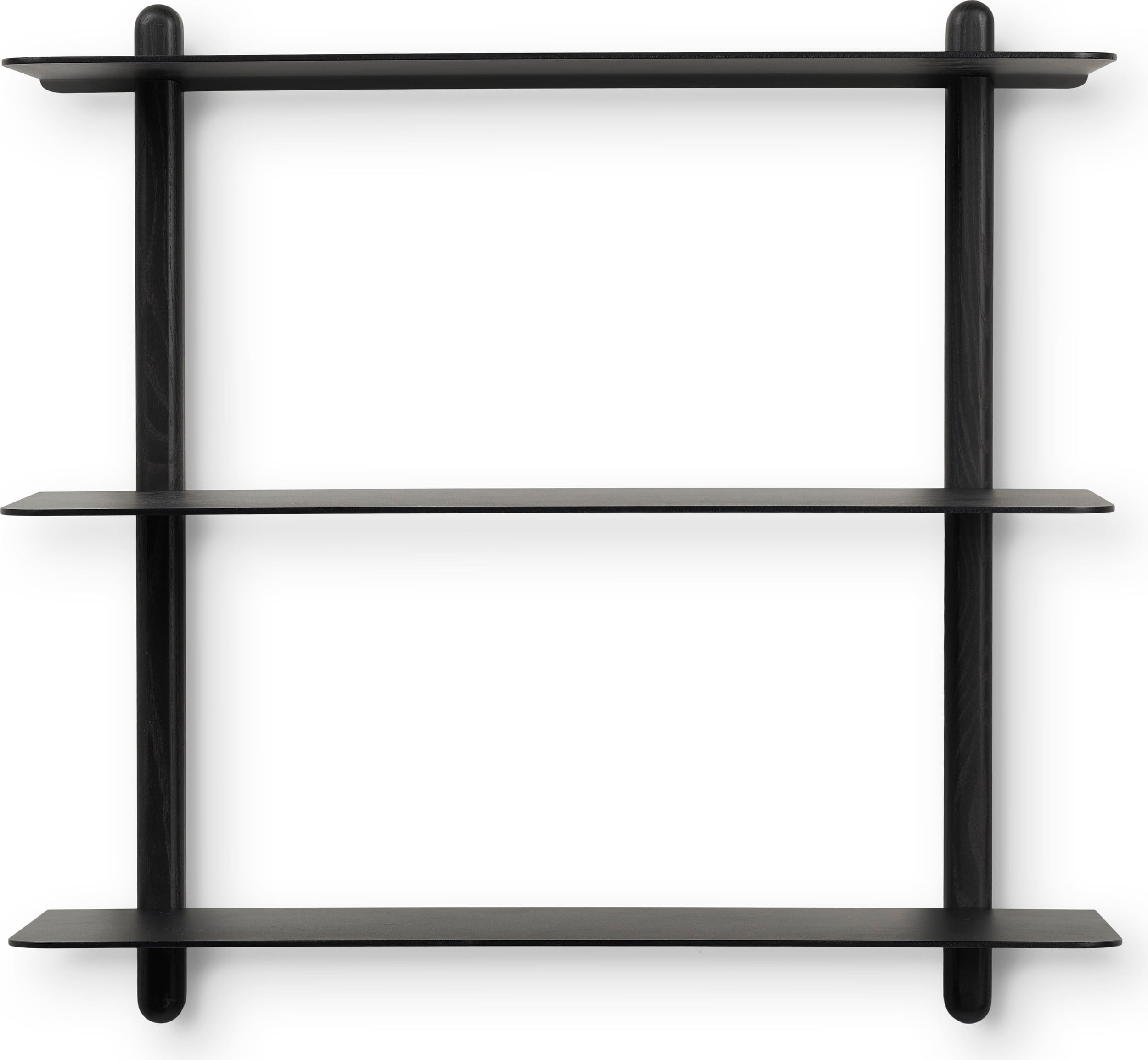 Nivo Large A Wandregal 65 cm schwarze Esche