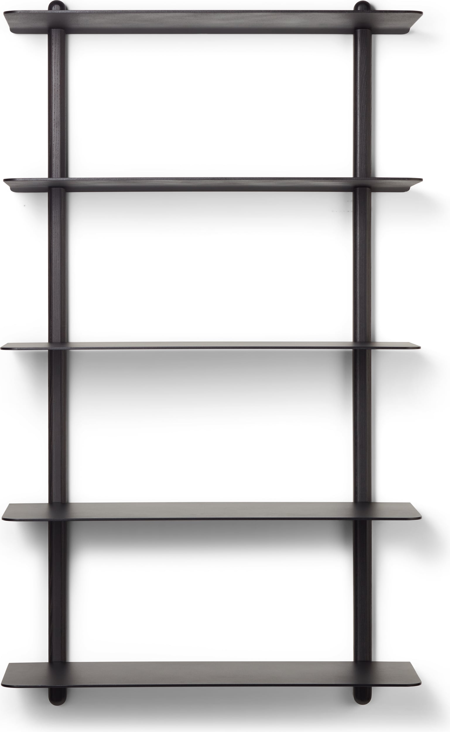 Nivo Large E Wandregal 118 cm schwarze Esche