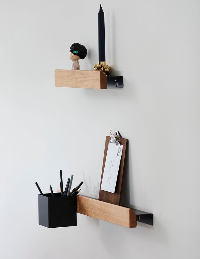 Contenedor universal Flex, 21 x 12,5 cm, negro, con gancho