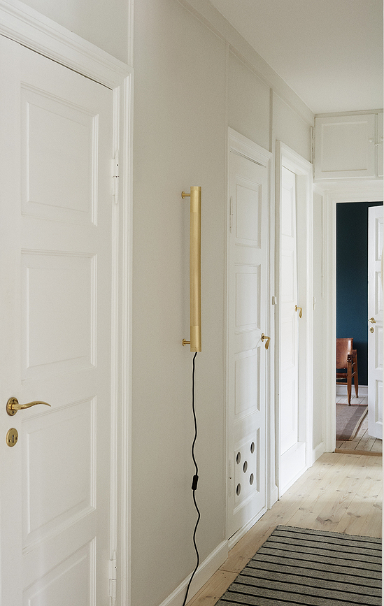 Radent Applique Murale avec interrupteur, 70 cm, blanche