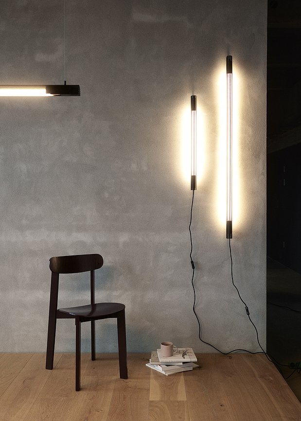 Radent Applique Murale avec interrupteur, 70 cm, blanche