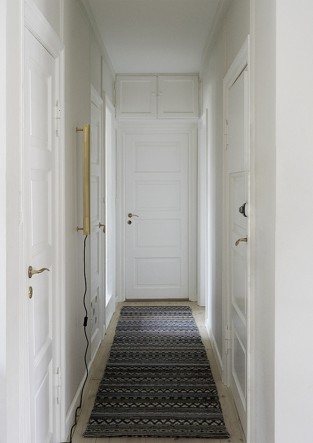 Radent Applique Murale avec interrupteur, 70 cm, blanche