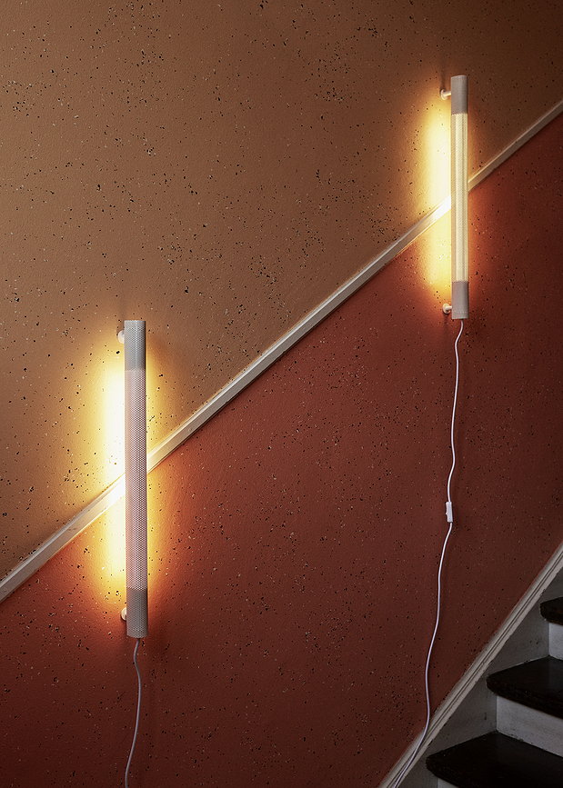 Radent Applique Murale avec interrupteur, 70 cm, blanche