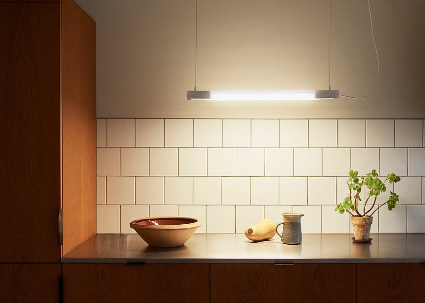 Radent Lampa viseća 70 cm crna