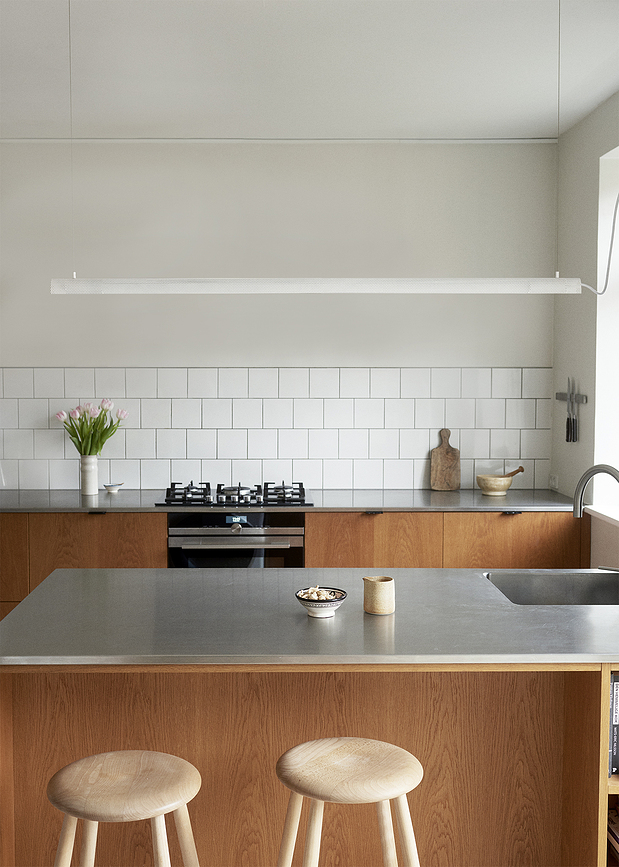 Radent Κρεμαστό Φωτιστικό, 135 cm, λευκό