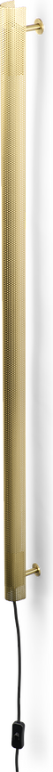 Radent Stenska svetilka z vklopom, 135 cm, medenina