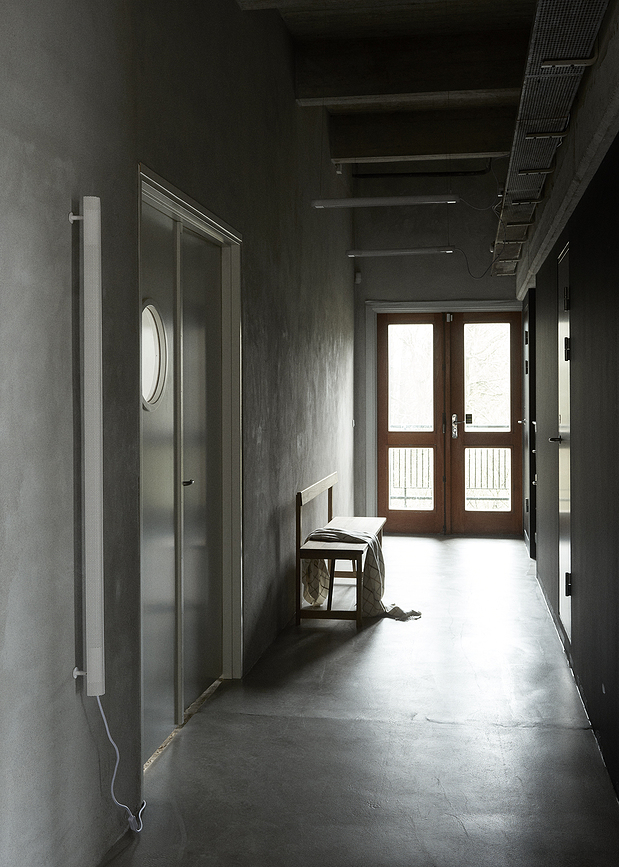 Radent Zidna Svjetiljka s prekidačem 135 cm bijela