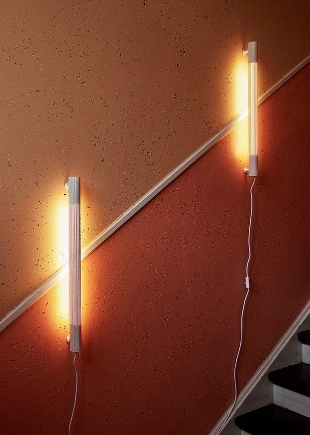 Radent Zidna Svjetiljka s prekidačem 70 cm bijela