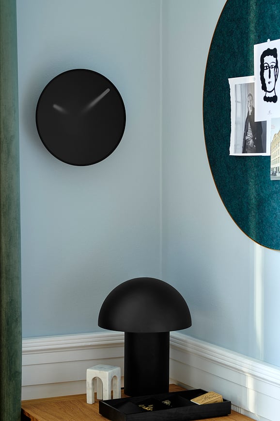 Reloj de Pared Momentt, 30 cm, negro