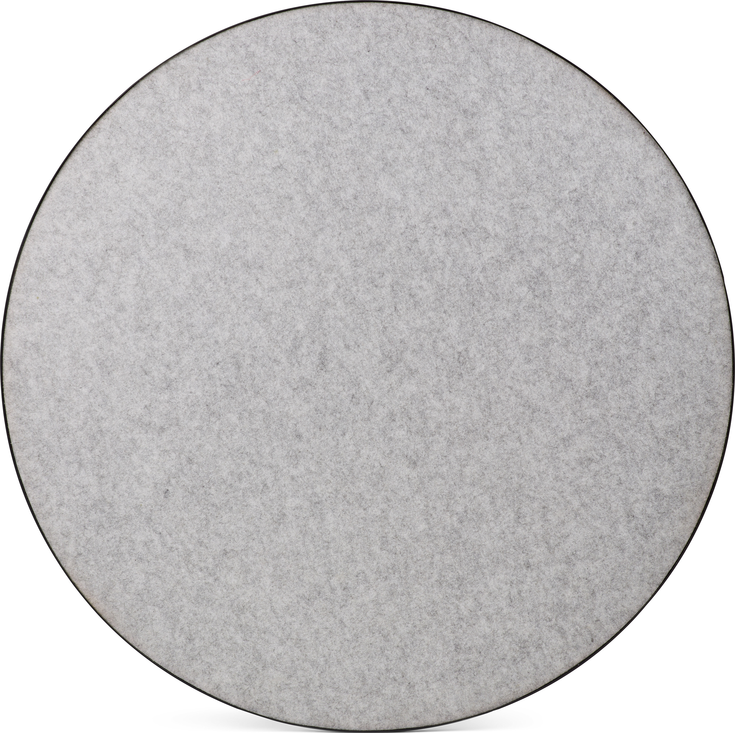 Retell Filz-Pinnwand 80 cm, grau-schwarz