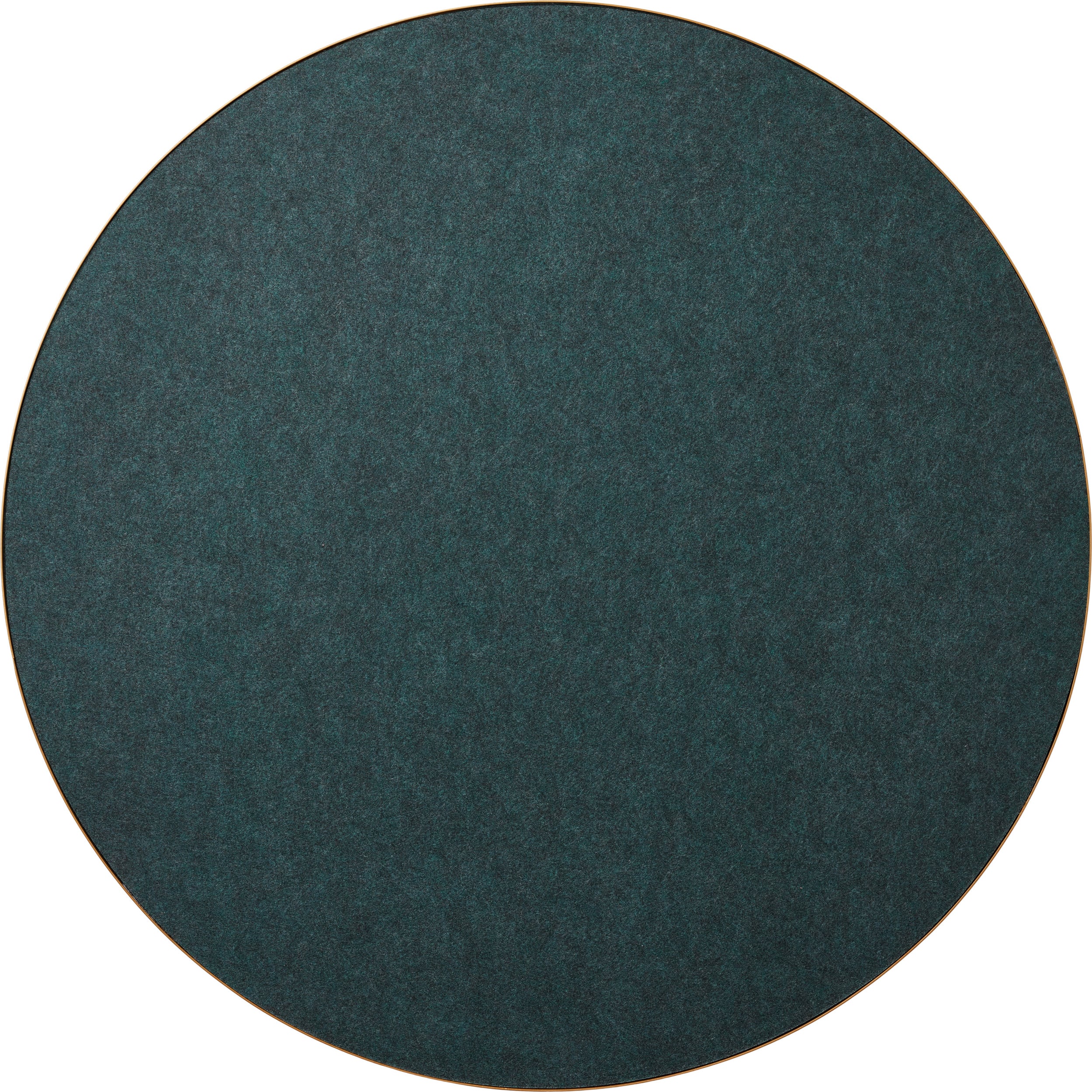 Retell Filz-Pinnwand, 80 cm, grün-gold