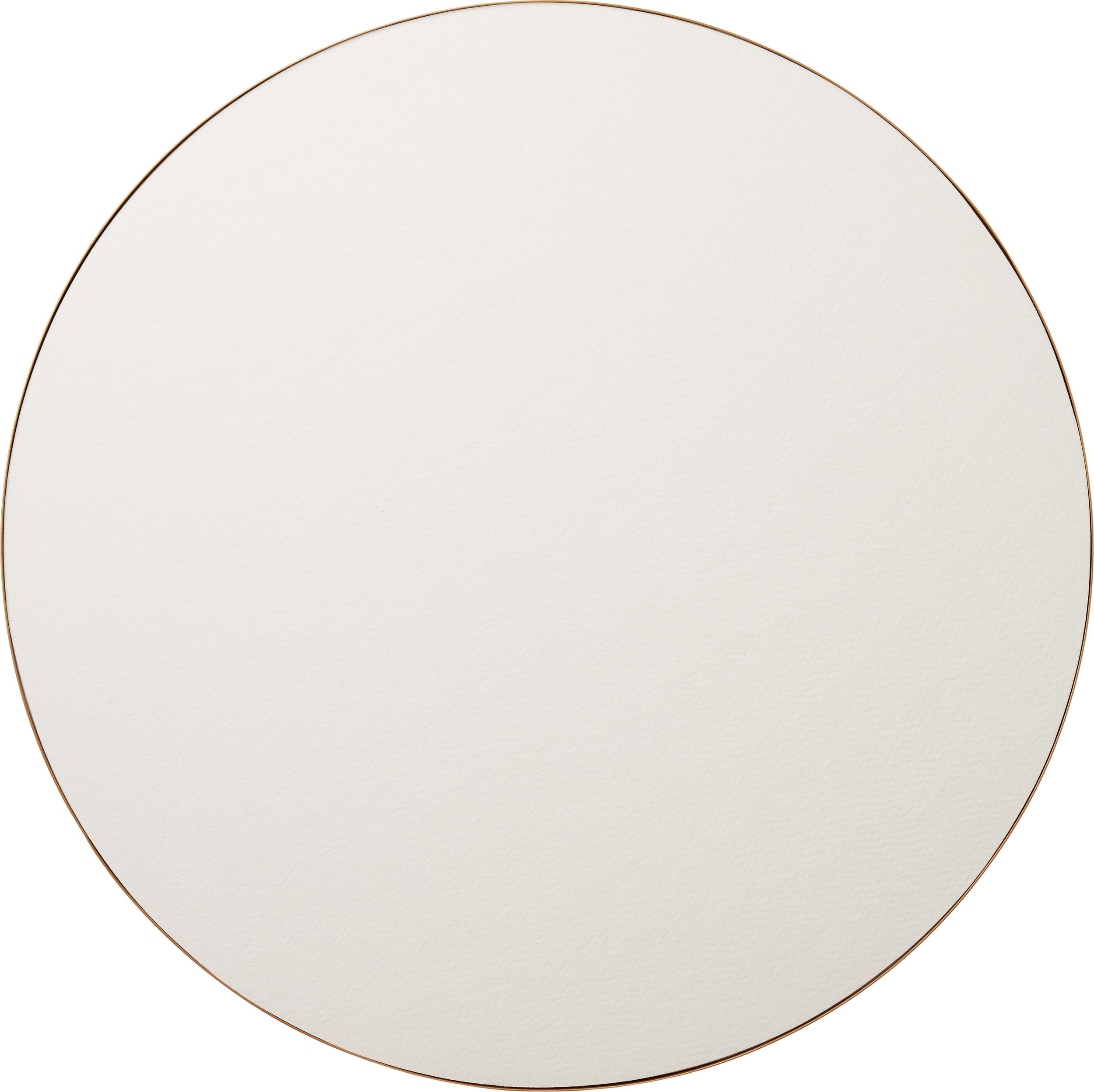Retell Filz-Pinnwand, 80 cm, weiß-goldfarben