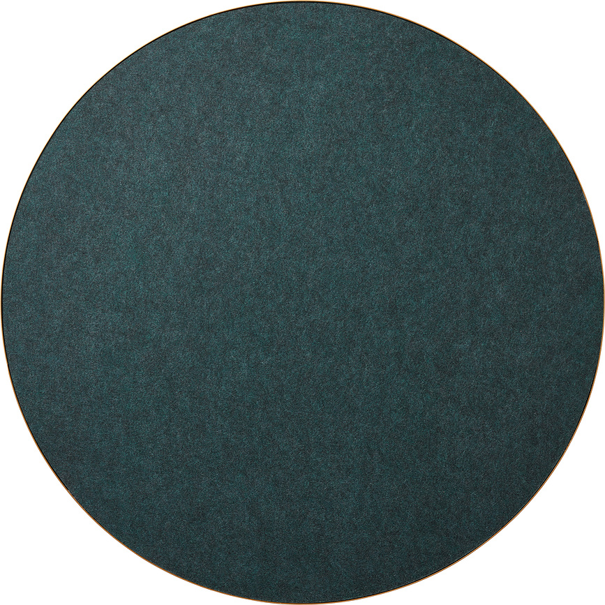 Tablero de Fieltro Retell, 80 cm, verde y dorado