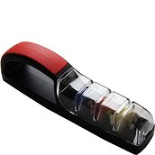 Ostrzałka wodna ceramiczna MinoSharp Plus3 czarno-czerwona