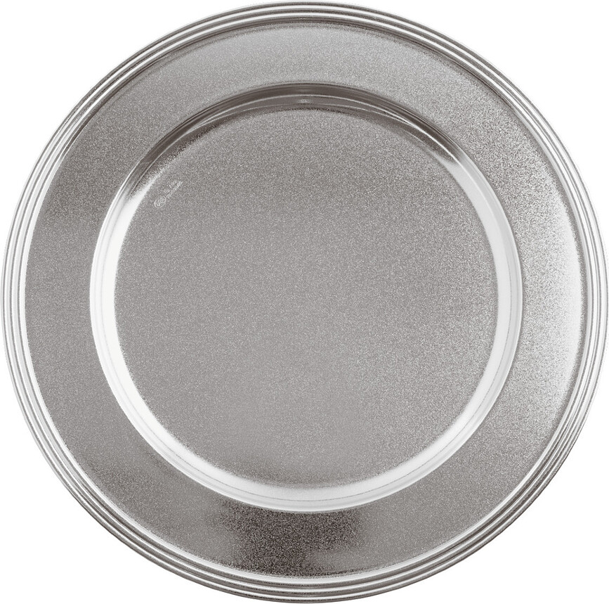 Avenue Plat de Service 31 cm, acier poli