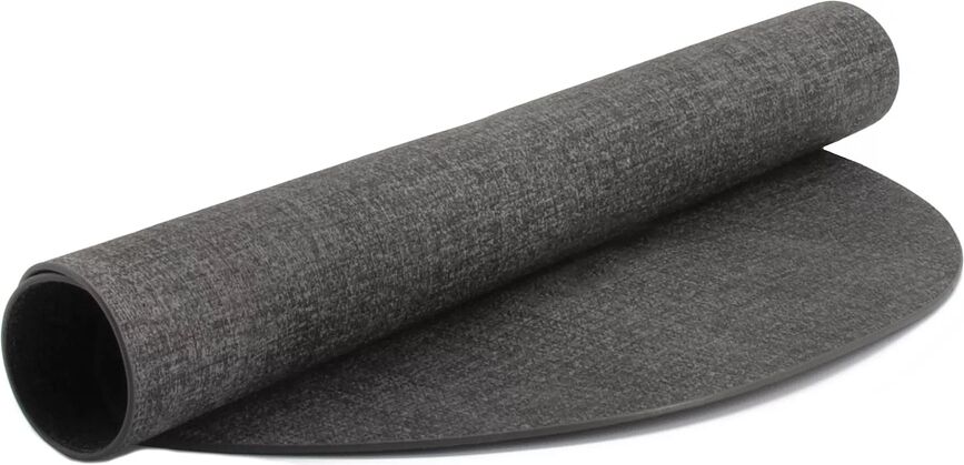 Mantel Individual ovalado Tiffany, 33 x 48 cm, gris