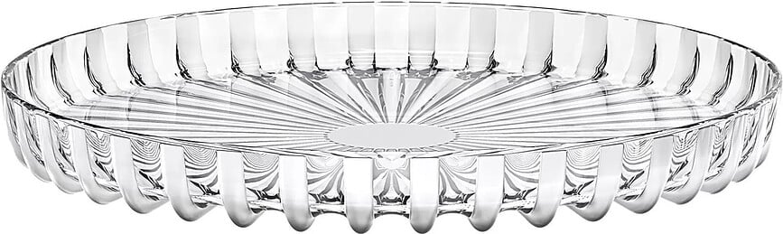 Bandeja de servir reciclada Dolcevita, acabado perlado