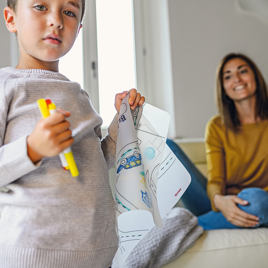 Bimbi Traffic Σουπλά, με 4 μαρκαδόρους