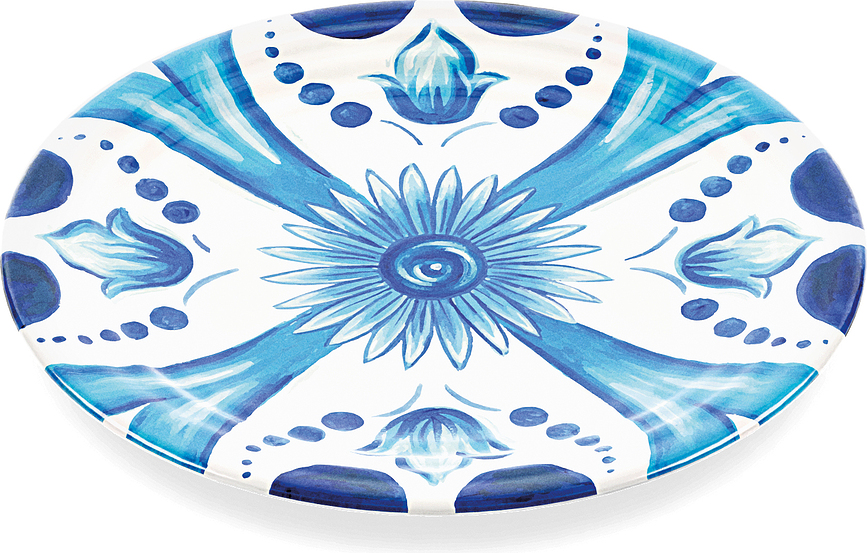 Blues Assiette à dessert, 21,5 cm