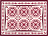 Blues Placemat 33 x 44 cm amethyst
