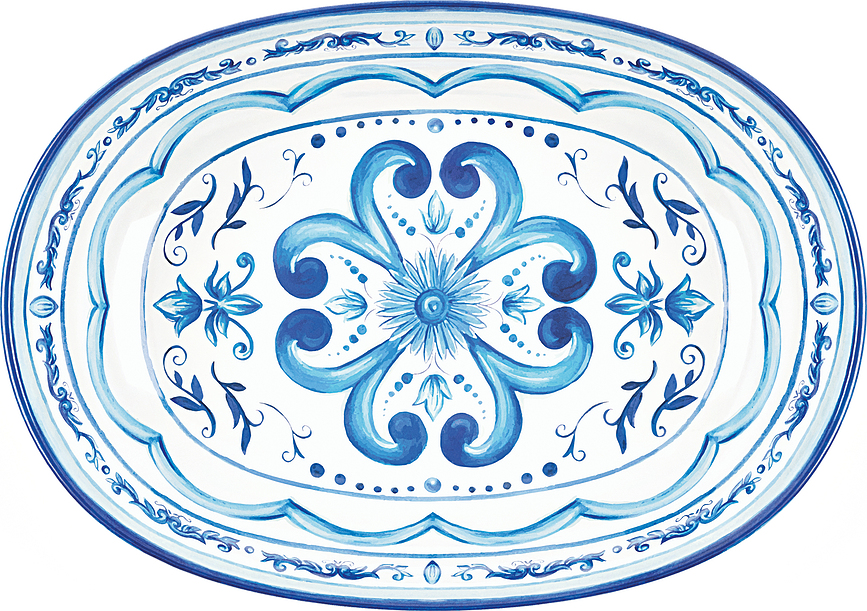 Blues Skleda, ovalna, 32,5 cm