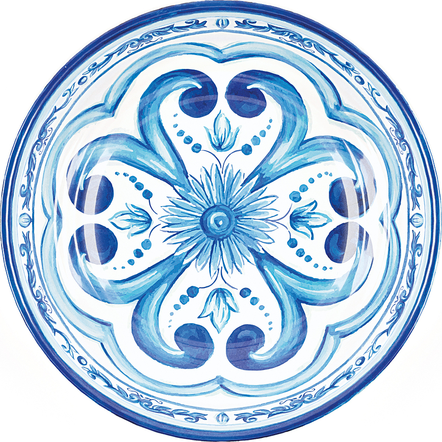 Blues Tanjur duboki 21,5 cm