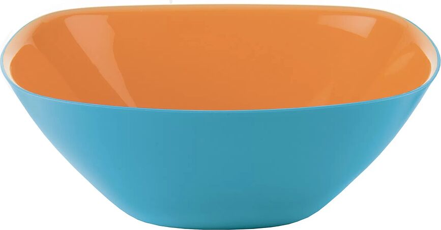 Castron Vintage 25 cm portocaliu-albastru