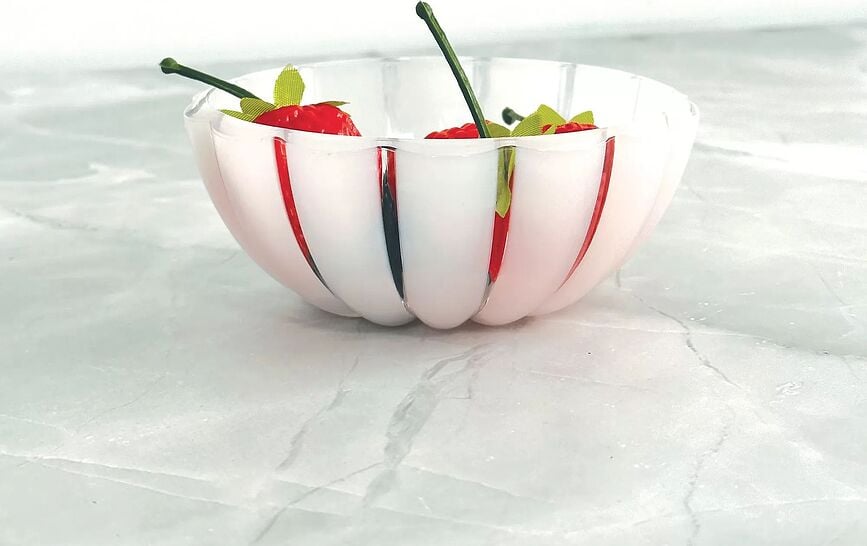 Dolcevita Bol S, ambre, en matière recyclée