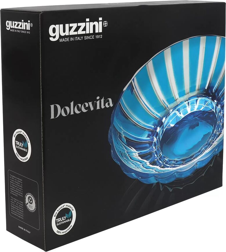 Dolcevita Coupe à Fruits, rouge, recyclée