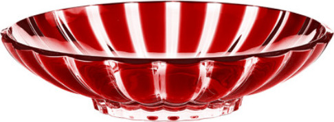 Dolcevita Obstschale rot recycelt