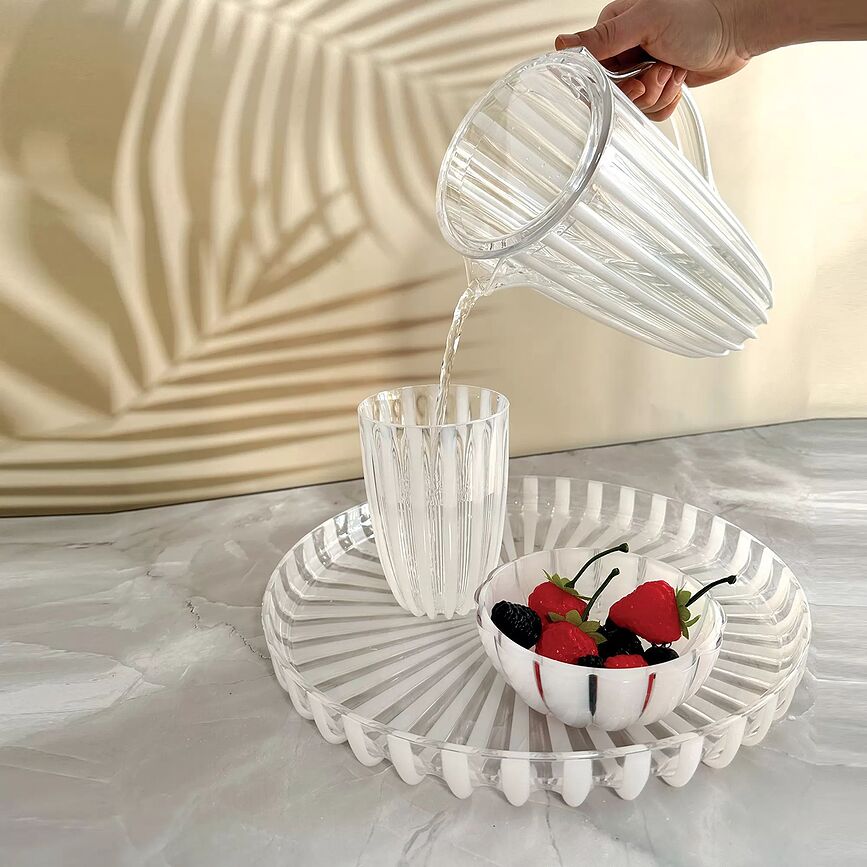 Dolcevita Plateau, émeraude, recyclé