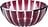 Dolcevita Salad bowl L amethyst recycled