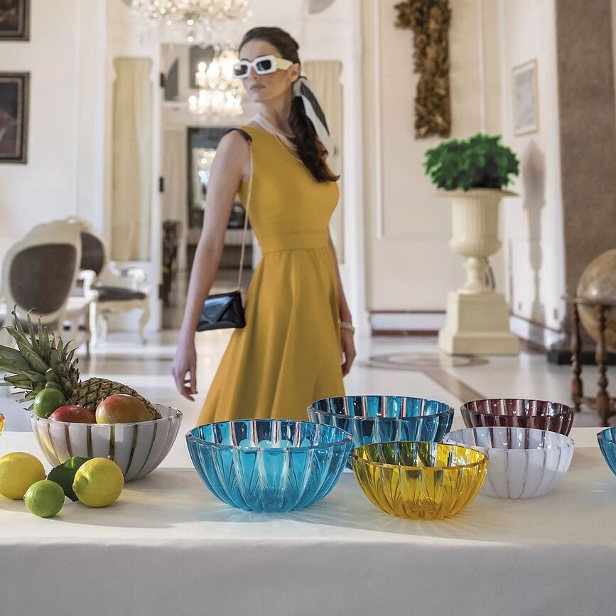 Dolcevita Saladier XL, émeraude, en matière recyclée