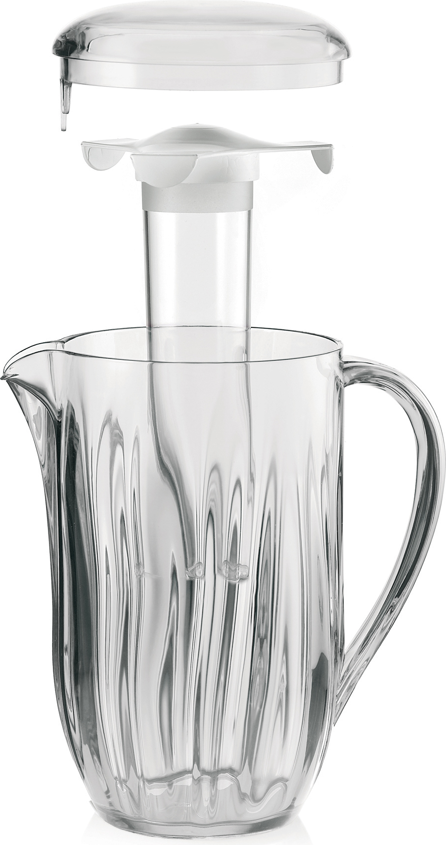 Guzzini Aqua Bicchiere In Plastica SAN 460 Ml - Lavabile In Lavastoviglie, Diametro 9 Cm, Altezza 12,5 Cm - Ideale Per Bibite